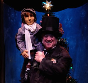 Tiny Tim and Scrooge